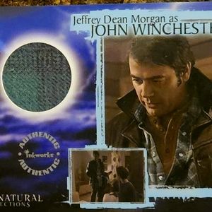 Pieceworks Trading Card Supernatural Jeffrey Dean Morgan John Winchester